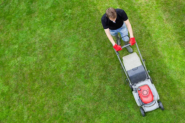 How to mow a lawn in Davenport, IA